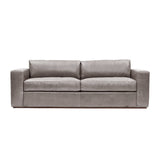Leather Sleeper Sofa Pull out Couch Queen Size Bed-Sofas & Loveseats-One For Victory-LOOMLAN