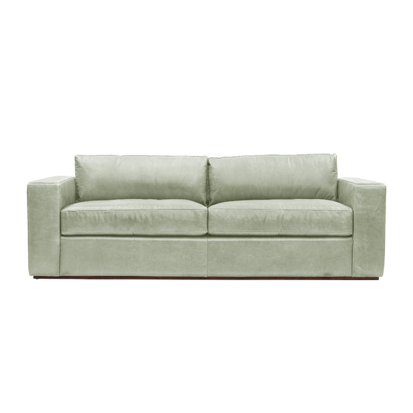 Leather Sleeper Sofa Pull out Couch Queen Size Bed-Sofas & Loveseats-One For Victory-LOOMLAN