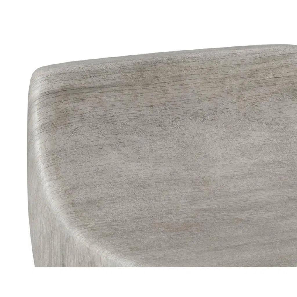 Ledger Concrete Outdoor Stool