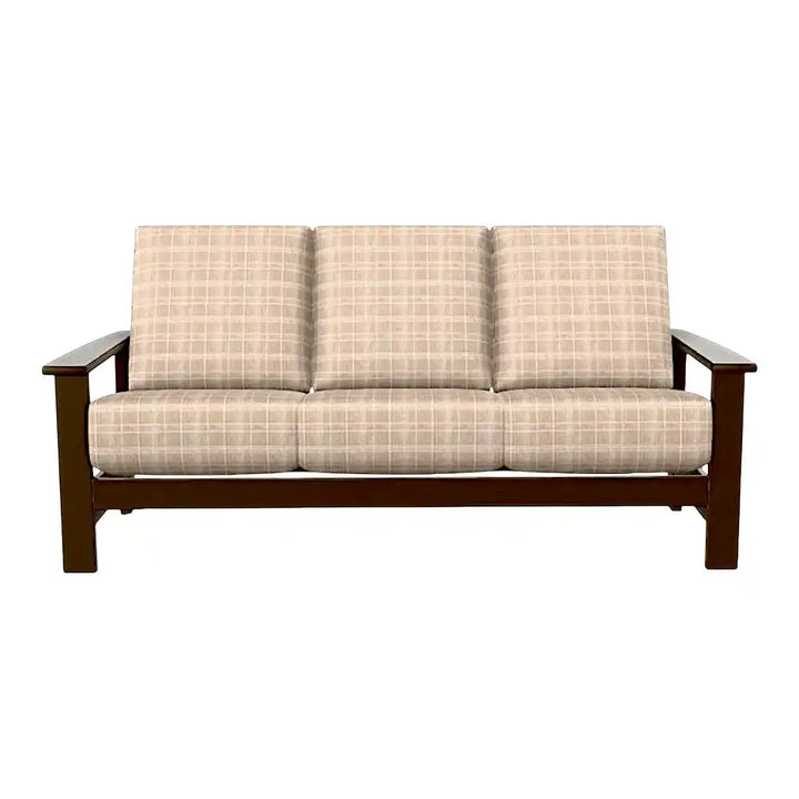 Leeward Marine Grade Polymer Deep Cushion Sofa - LOOMLAN - Telescope - Outdoor Sofas & Loveseats