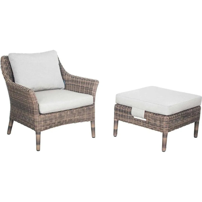 Leeward Lounge Chair - Grey Outdoor