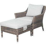 Leeward Lounge Chair - Grey Outdoor