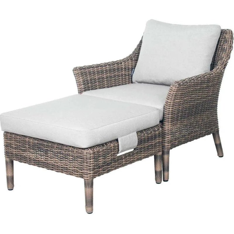 Leeward Lounge Chair - Grey Outdoor