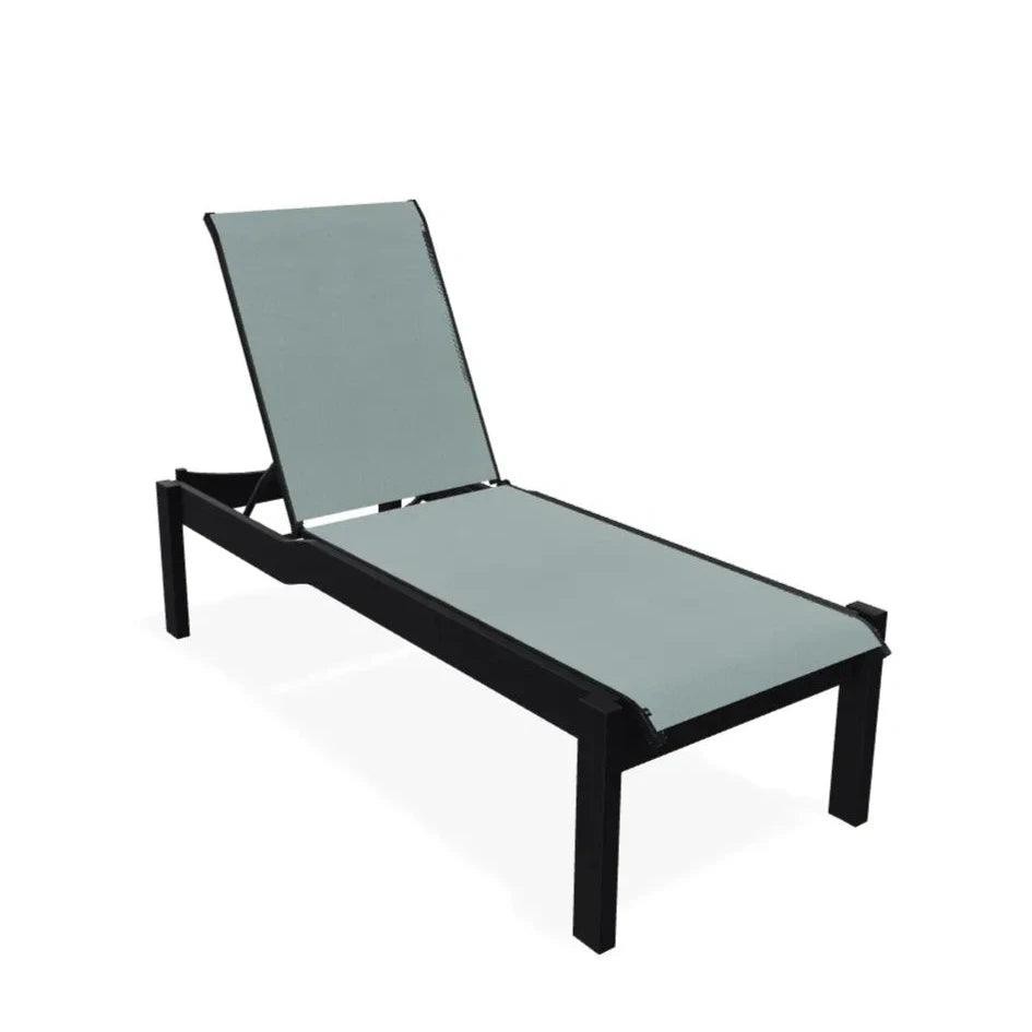 Leeward MGP Lay-Flat Long Chaise With Wheels