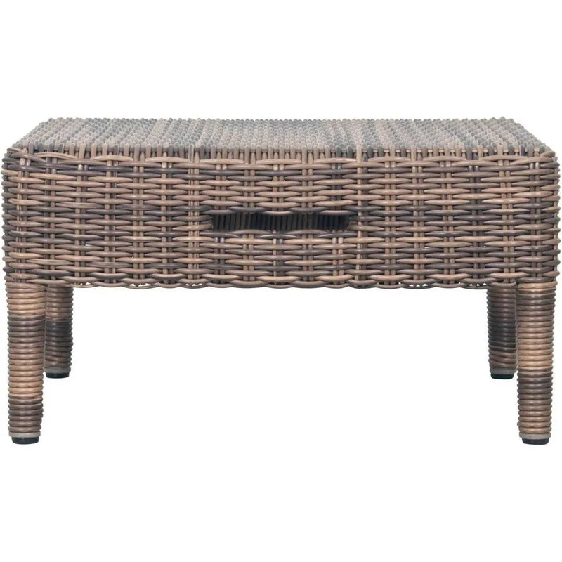 Leeward Ottoman - Grey Outdoor Ottoman