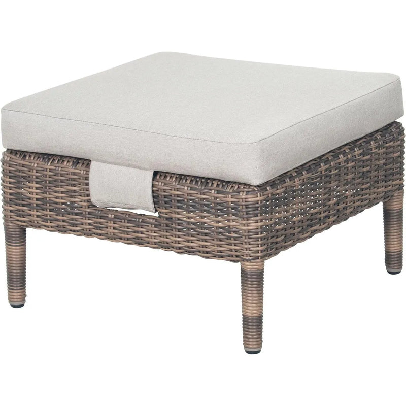 Leeward Ottoman - Grey Outdoor Ottoman