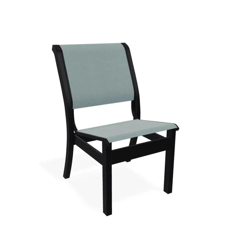 Leeward Marine Grade Polymer Armless Stacking Chair