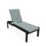 Leeward MGP Lay-Flat Armless Long Frame Chaise With Wheels