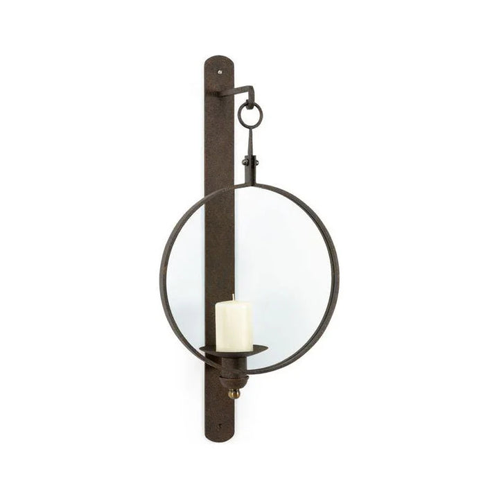 Leggit Lacquered Iron Base Wall Sconce - LOOMLAN - Chelsea House - Wall Sconces