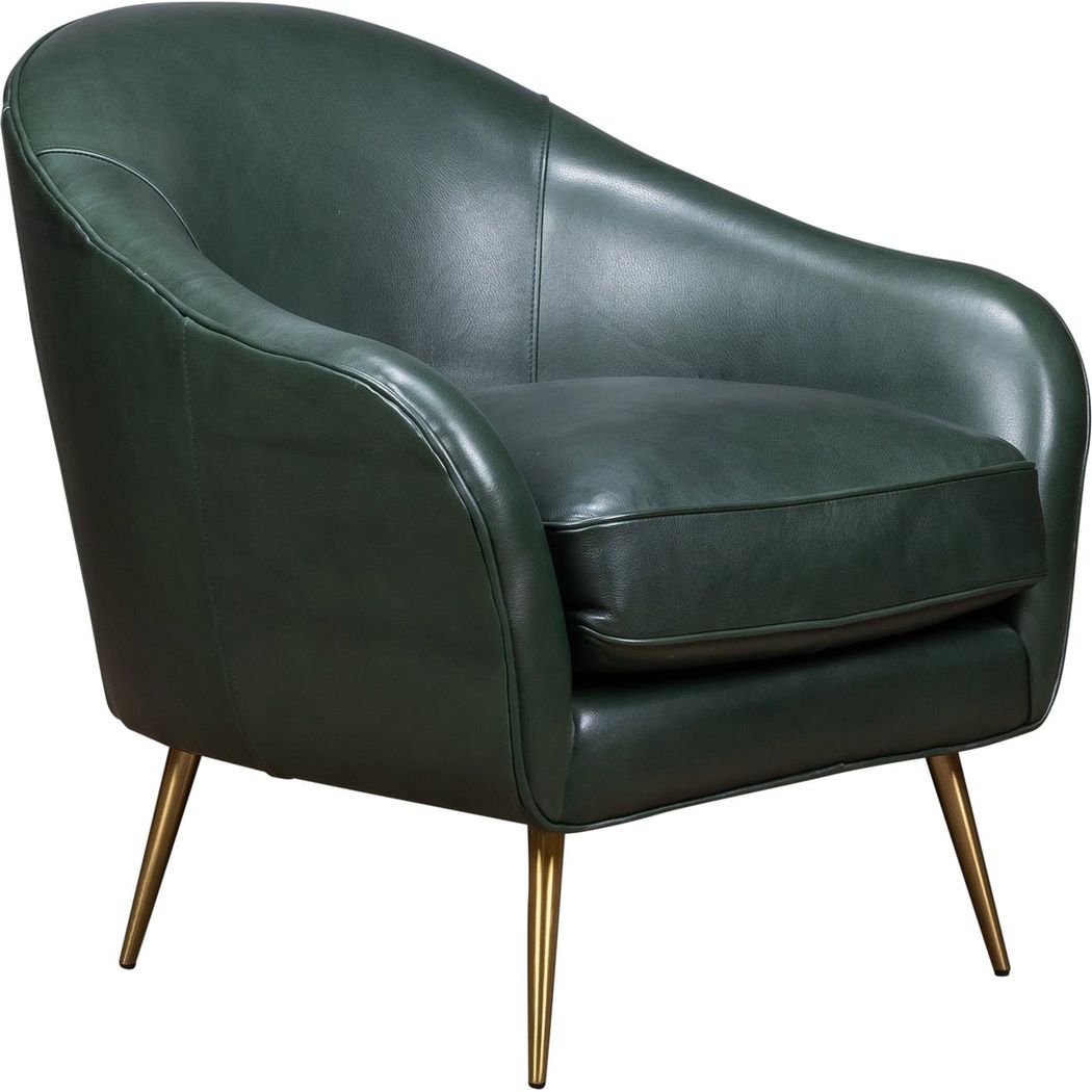 Leo Leather Modern Elegance Chair