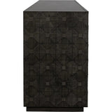 Leon Wood Black Dresser