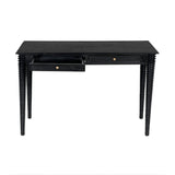 Leonardo Wood Desk-Home Office Desks-Noir-LOOMLAN