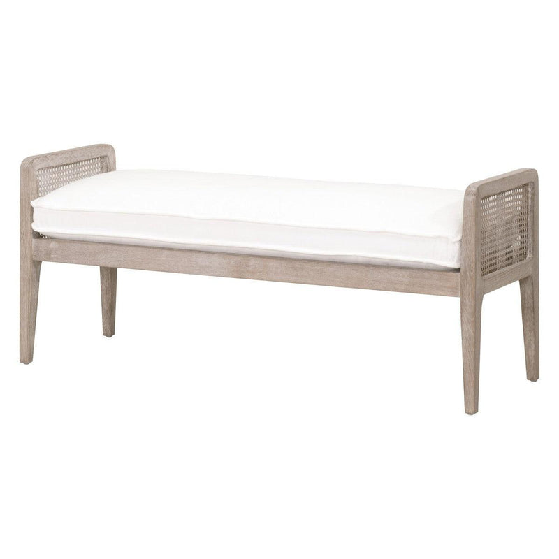 Leone Bench LiveSmart Performance Fabric Down & Feather Bedroom Benches LOOMLAN By Essentials For Living