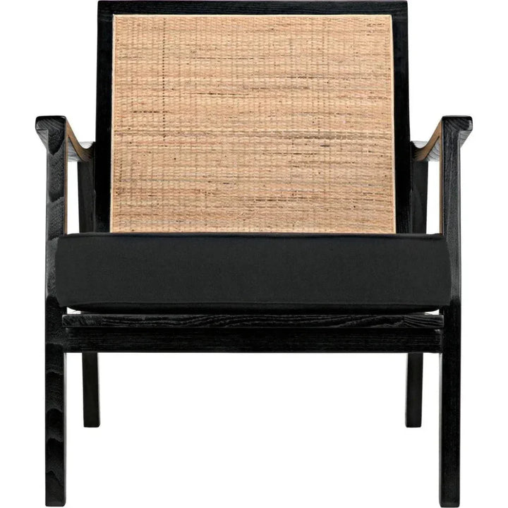 Lichtenstein Chair, Charcoal Black - LOOMLAN - Noir - Accent Chairs