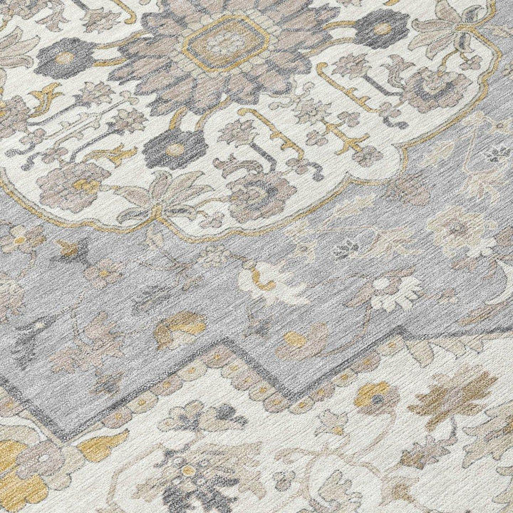 Lidia Brown Washable Indoor-Outdoor Rug-Outdoor Rugs-LOOMLAN Rugs-LOOMLAN