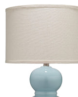Light Blue Glass Bubble Table Lamp Table Lamps LOOMLAN By Jamie Young