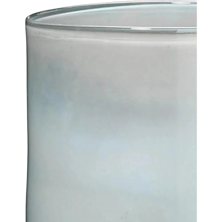 Light Blue Glass Vapor Vase 11" - LOOMLAN - Jamie Young - Vases & Jars