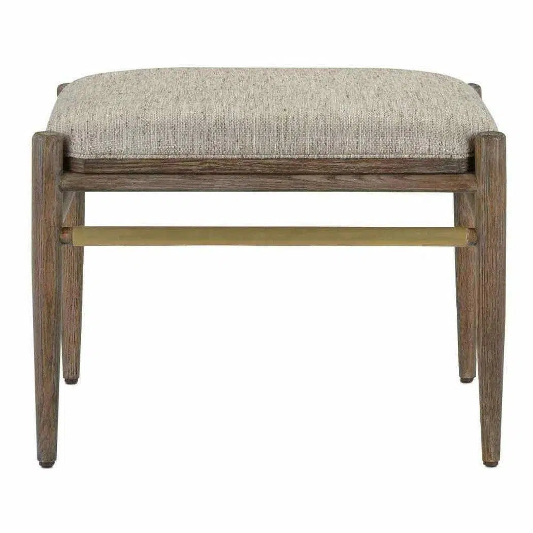 Light Pepper Brass Visby Calcutta Ottoman