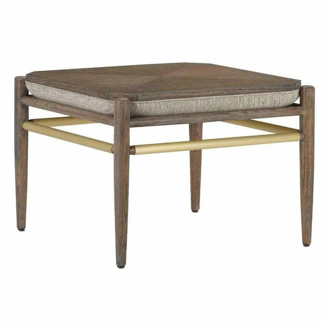 Light Pepper Brass Visby Calcutta Ottoman