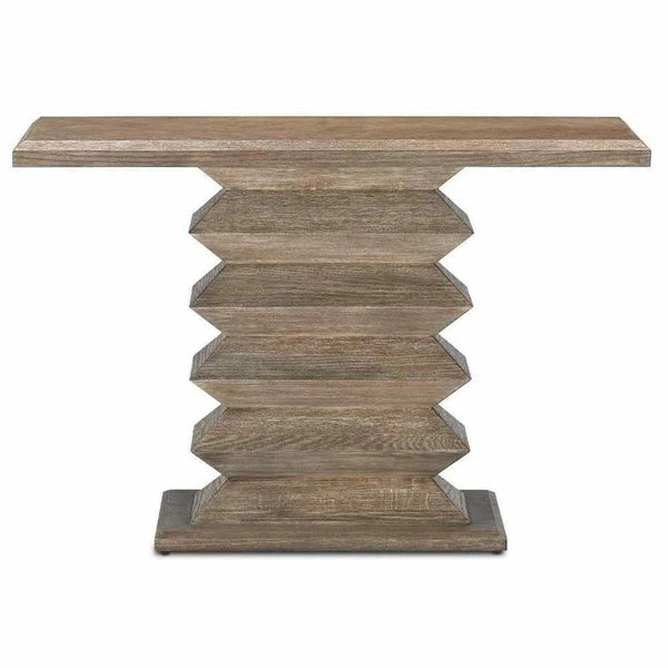 Light Pepper Sayan Pepper Console Table Console Tables LOOMLAN By Currey & Co