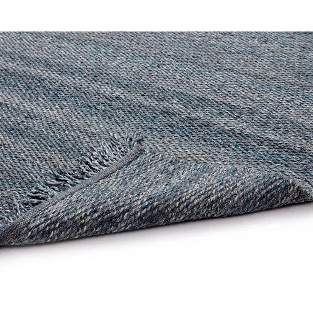 Lindau Hand-Woven Outdoor Teal Rug