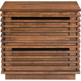 Linea End Table Walnut