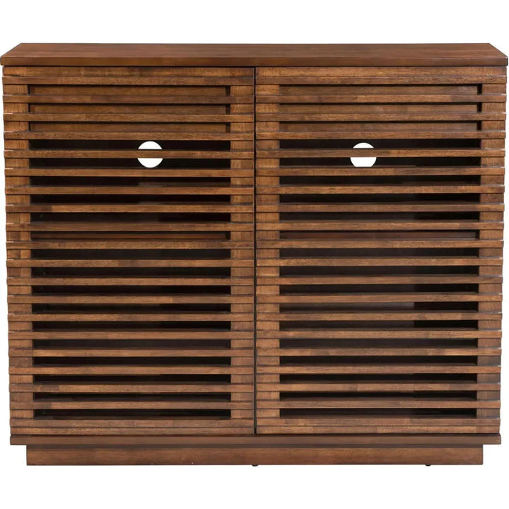 Linea Walnut Cabinet - LOOMLAN - Zuo Modern - Accent Cabinets