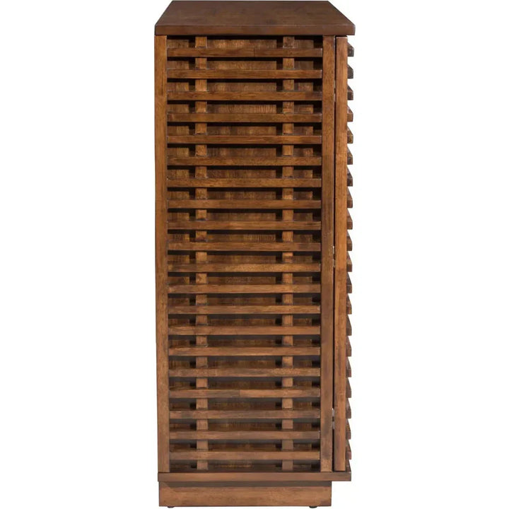 Linea Walnut Cabinet - LOOMLAN - Zuo Modern - Accent Cabinets