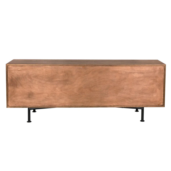 Lionell Wooden Brown Sideboard - LOOMLAN - Noir - Sideboards