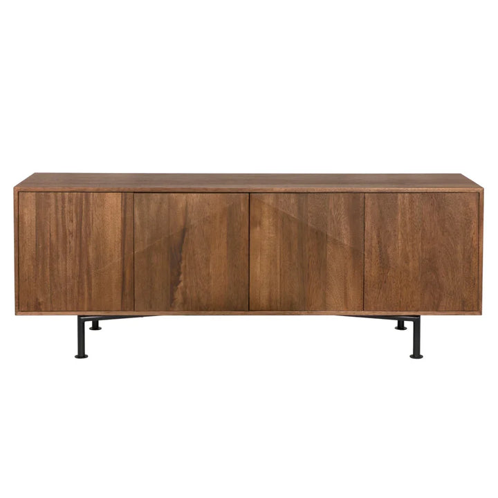 Lionell Wooden Brown Sideboard - LOOMLAN - Noir - Sideboards
