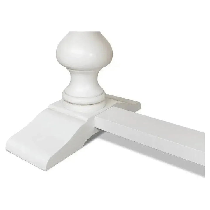 Lionisio Trestle Wood Dining Table-Dining Tables-Sarreid-LOOMLAN