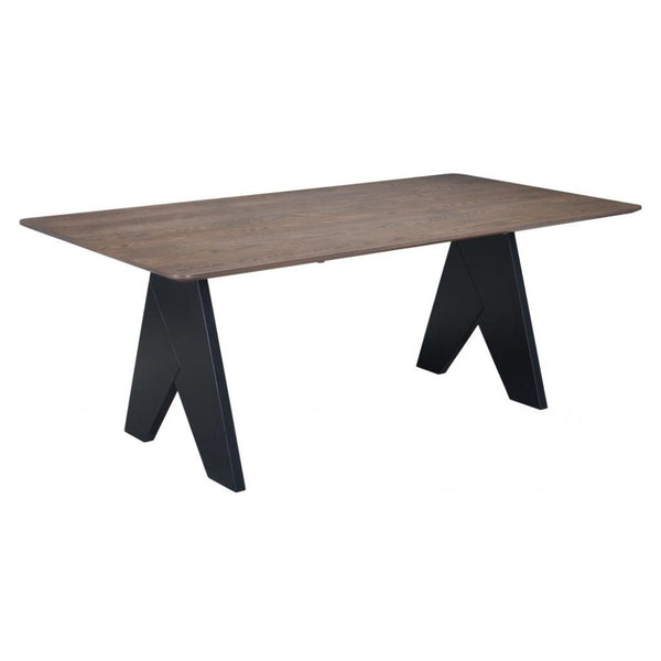 Lisse Wooden Rectangular Dining Table