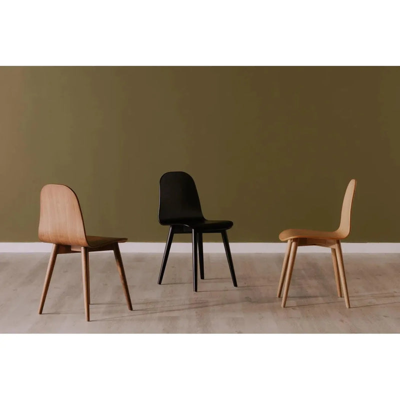 Lissi Wooden Armless Dining Chair-Dining Chairs-Moe's Home-LOOMLAN