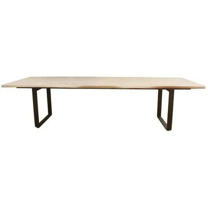 Live EdgeDining Table for 10 People-Dining Tables-Moe's Home-LOOMLAN