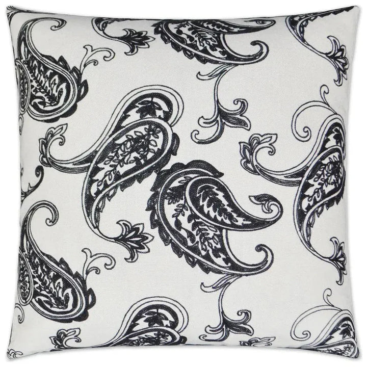 Lock Harbor Black Throw Pillow With Insert - LOOMLAN - D.V. Kap - Throw Pillows