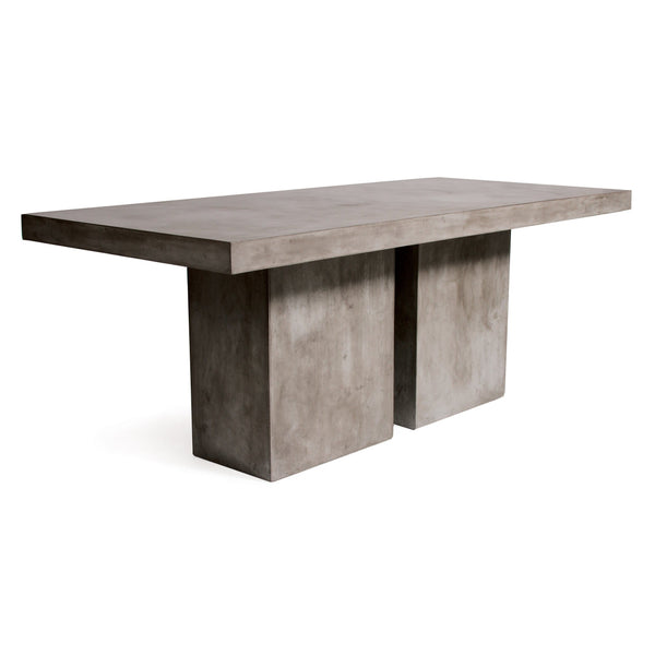 Loire Dining Table - Slate Grey Outdoor Dining Table-Outdoor Dining Tables-Seasonal Living-LOOMLAN