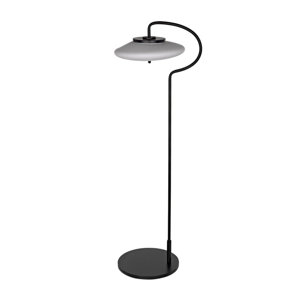 Lolibri Floor Lamp, Black Steel-Floor Lamps-Noir-LOOMLAN