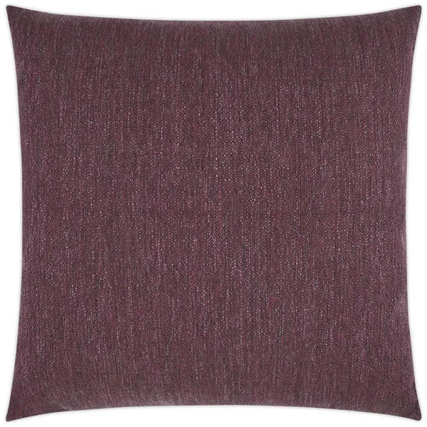 Lolly Plum Solid Purple Large Throw Pillow Insert - LOOMLAN - D.V. Kap - Throw Pillows