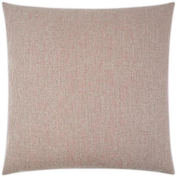 Lolly Rose Solid Blush Large Throw Pillow Insert - LOOMLAN - D.V. Kap - Throw Pillows