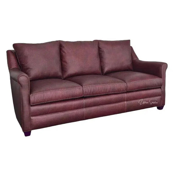Lone Star Custom Chiller - Texas - Sized Leather Couch - LOOMLAN - Uptown Sebastian - Sofas & Loveseats