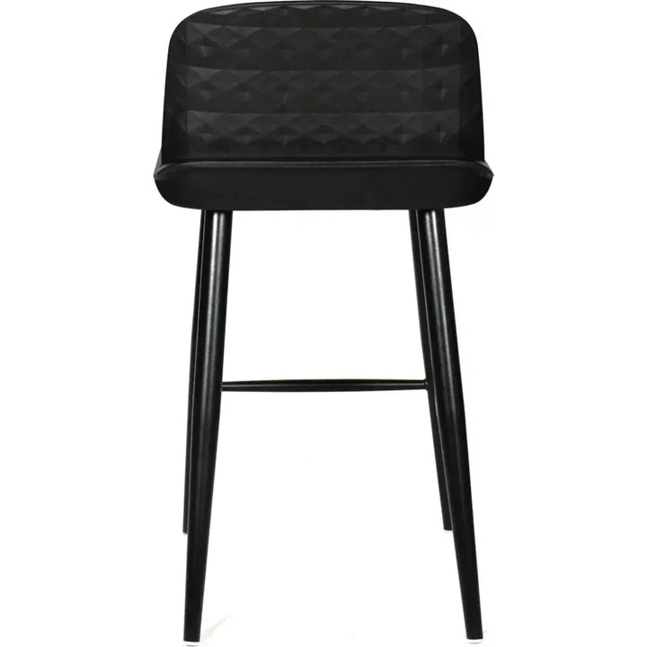 Looey Contemporary Black Counter Stool - LOOMLAN - Moe's Home - Counter Stools