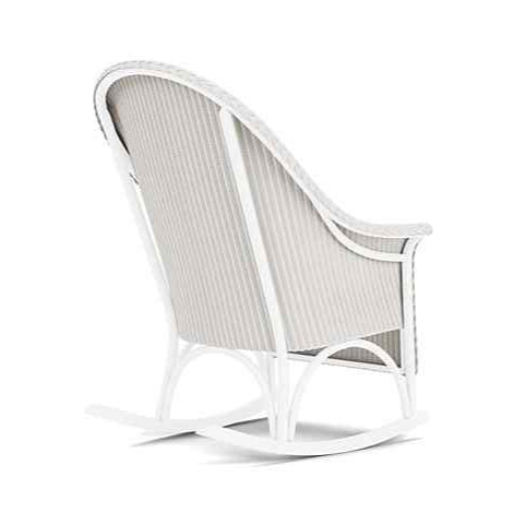 Loom High Back Porch Outdoor Rocker-Outdoor Accent Chairs-Lloyd Flanders-LOOMLAN