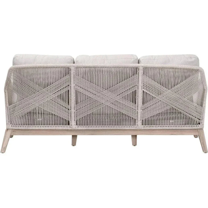 Loom Outdoor 79" All Weather Patio Rope Sofa Cushions - LOOMLAN - Essentials For Living - Outdoor Sofas & Loveseats