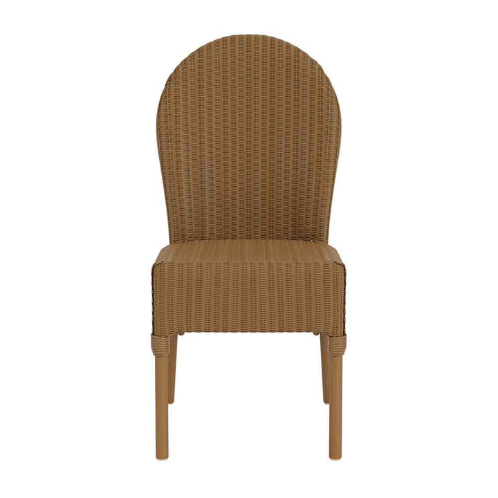Loom Wicker Outdoor Bistro Chair-Outdoor Dining Chairs-Lloyd Flanders-LOOMLAN