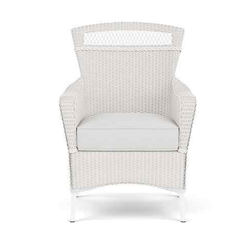Loom Wicker Outdoor Dining Armchair-Outdoor Dining Chairs-Lloyd Flanders-LOOMLAN