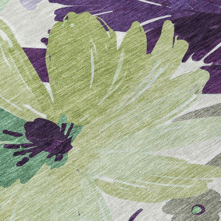 Loopra Purple Washable Indoor - Outdoor Rug - LOOMLAN - LOOMLAN Rugs - Outdoor Rugs