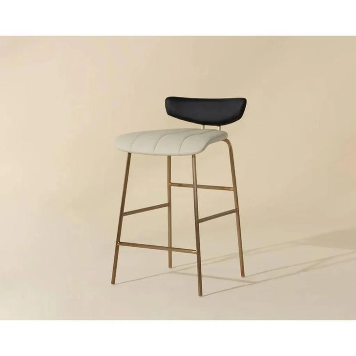 Lorelei Leather Counter Stool - LOOMLAN - SUNPAN - Counter Stools