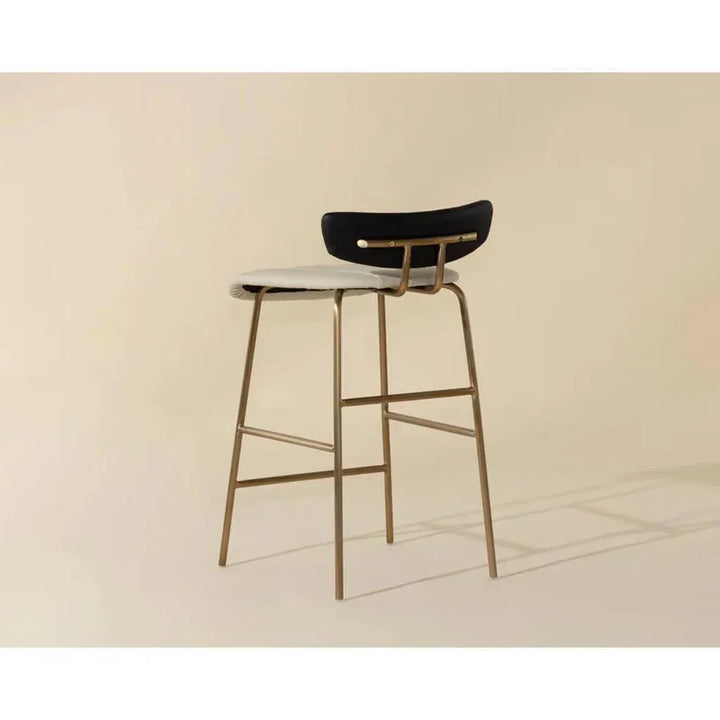Lorelei Leather Counter Stool - LOOMLAN - SUNPAN - Counter Stools