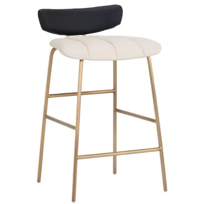 Lorelei Leather Counter Stool - LOOMLAN - SUNPAN - Counter Stools