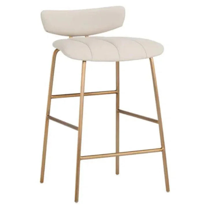 Lorelei Leather Counter Stool - LOOMLAN - SUNPAN - Counter Stools